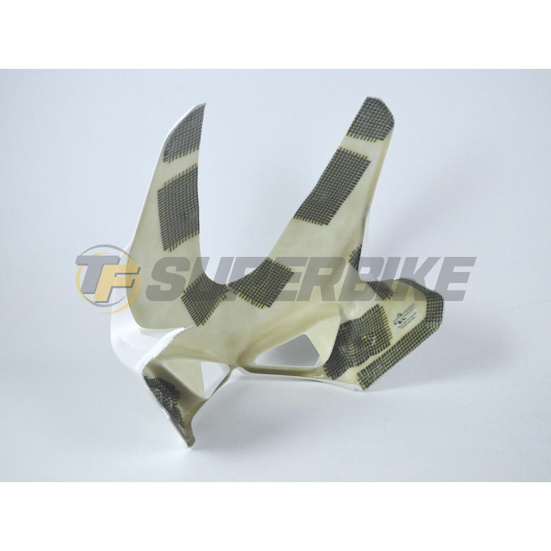 Carenado frontal con cubre depósito Ducati Panigale V4 / V4S / V4R 2023-2024. Quilla escape Akrapovic