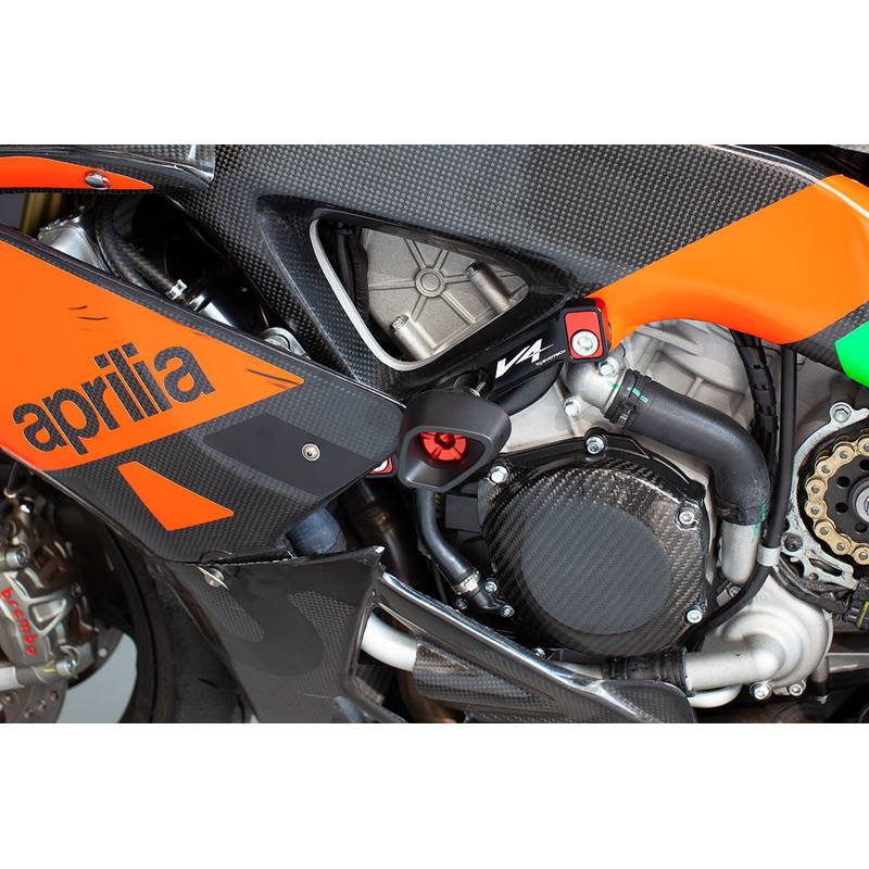 Protectores anti caída anti shock Street Defender Aprilia RSV4 / RSV4 Factory 2009-2020