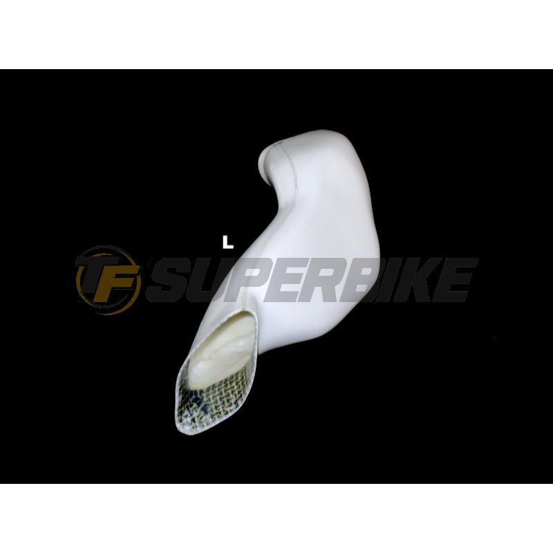 Tobera izquierda fibra de vidrio Suzuki GSX-R 1000 2007-2008