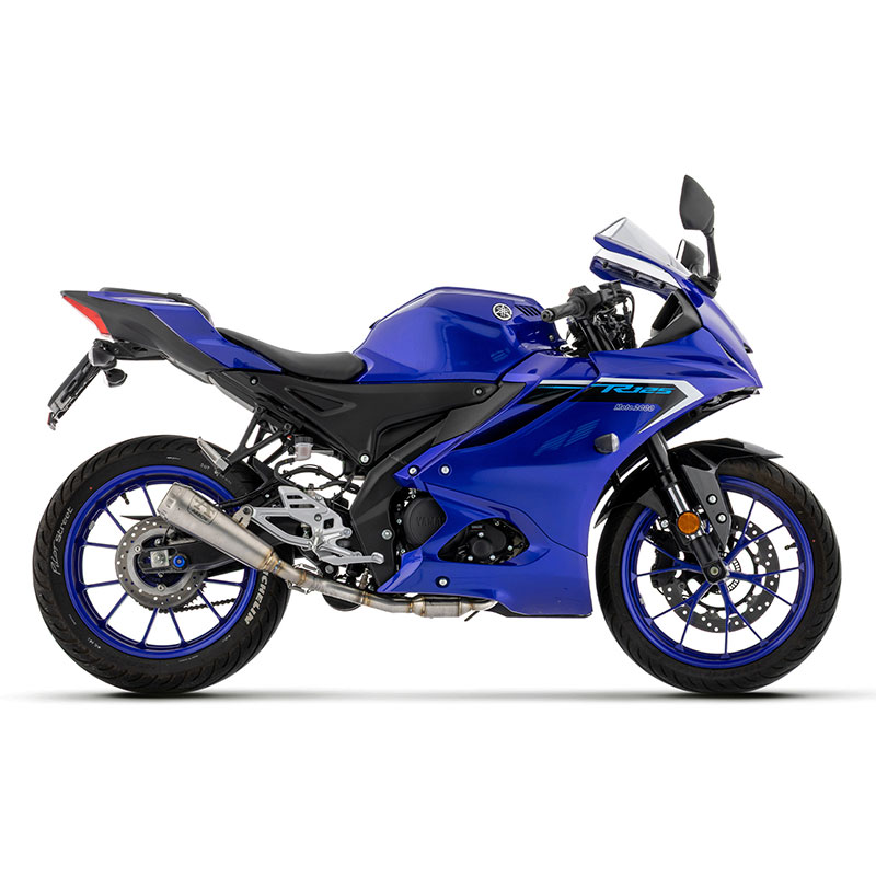 Sistema completo con escape Pro-Race Nichrom Yamaha YZF-R125 / MT-125 2025-2026