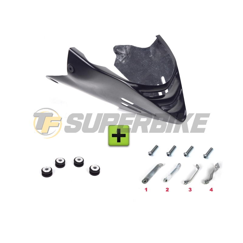 Quilla fibra de vidrio Yamaha FZS 600 Fazer 1998-2003 con kit de montaje