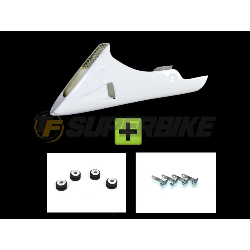 Quilla fibra de vidrio Ducati Paul Smart 1000 / Sport 1000s 2007-2009 con kit de montaje