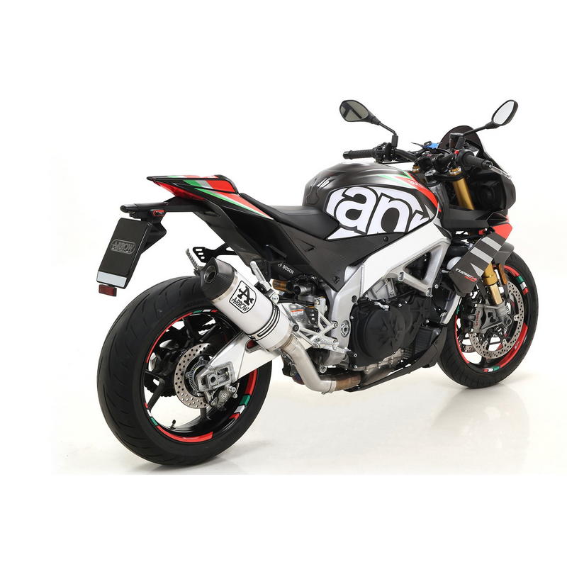 Conector racing titanio para colectores originales Aprilia Tuono V4 1100 2019-2020