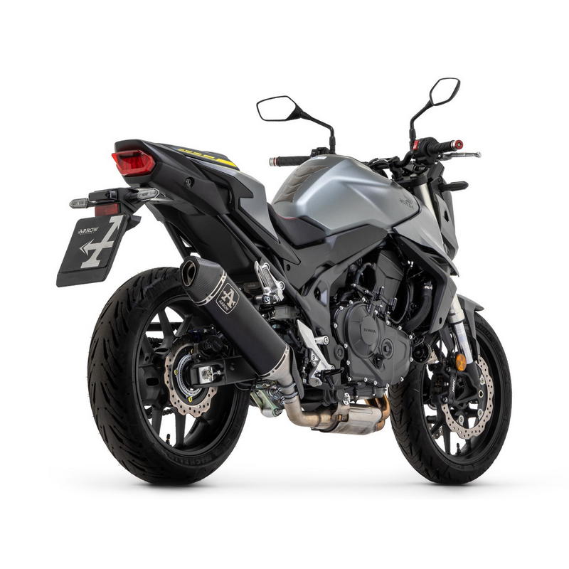 Escape Veloce aluminio Dark homologado Honda CB 750 Hornet 2023-2025