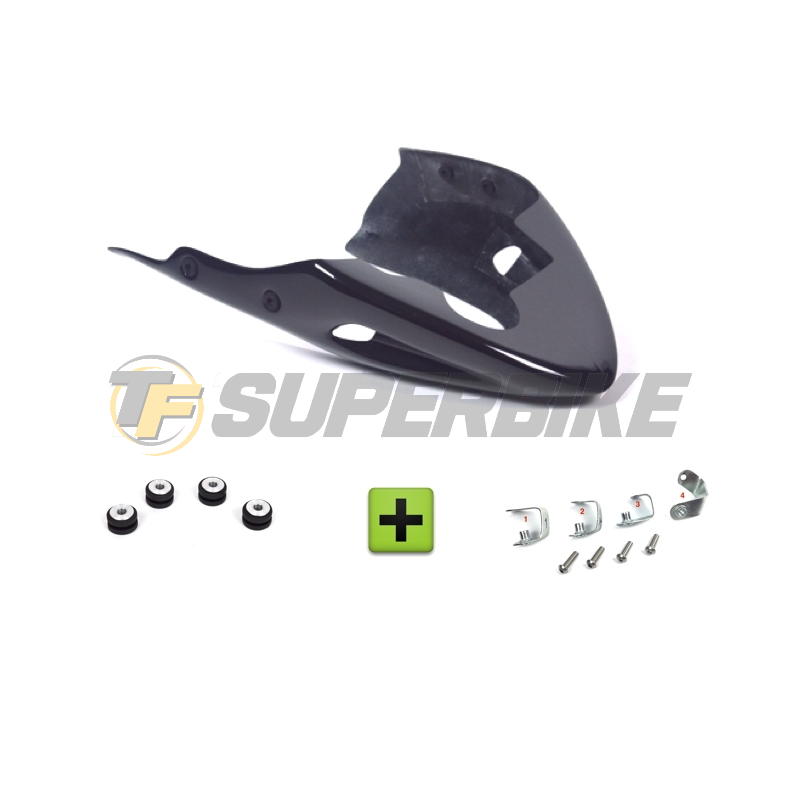 Quilla fibra de vidrio Suzuki SFV 650 Gladius 2009-2015 con kit de montaje