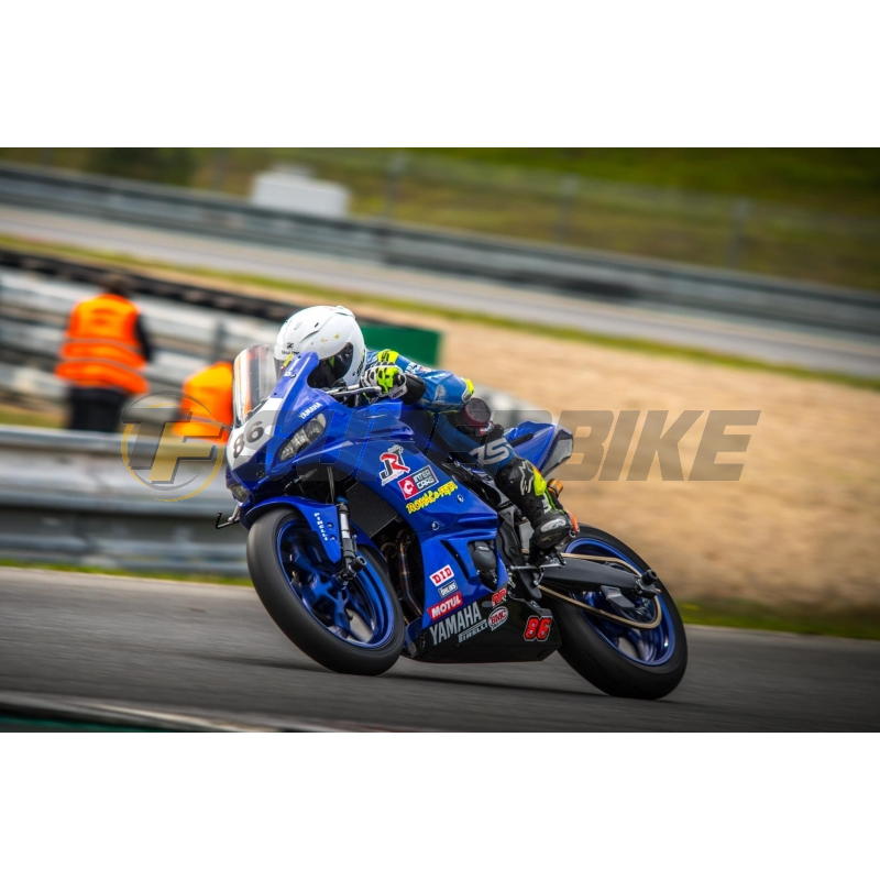 Carenado de fibra Yamaha R3 2019-2024 colín racing