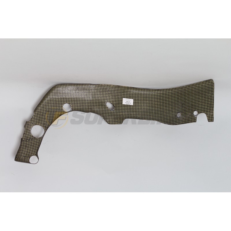 Protector chasis lado izquierdo Yamaha R6 2017-2025 fibra de carbono
