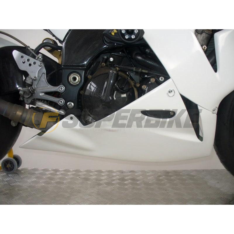 Carenado de fibra Kawasaki ZX-10R 2004-2005 colín racing