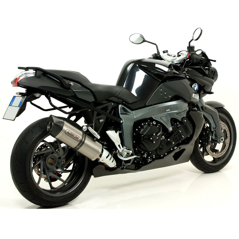 Escape Maxi Race-Tech titanio fondo carbono BMW K1300R / K1300S 2009-2016