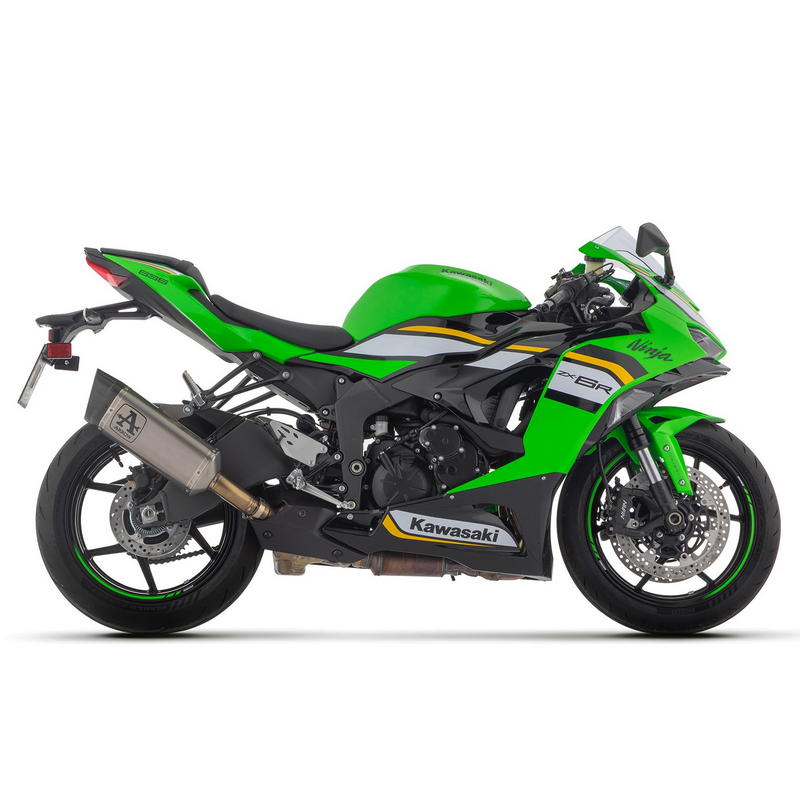 Escape Pista titanio homologado Kawasaki ZX-6R 2024-2026