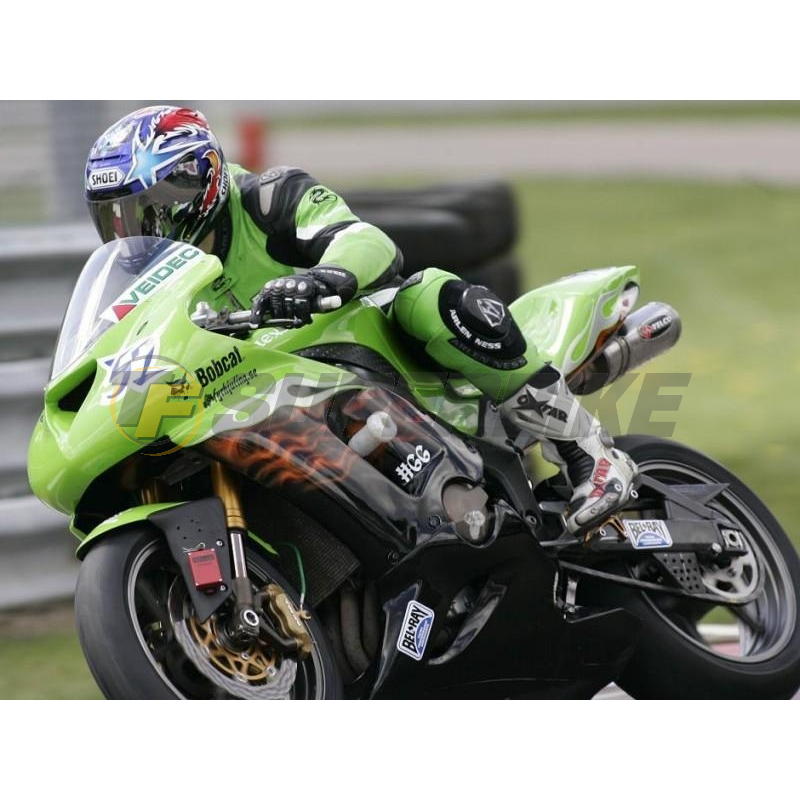 Carenado de fibra Kawasaki ZX-6R / RR / 636 / Ninja 2005-2006 colín racing