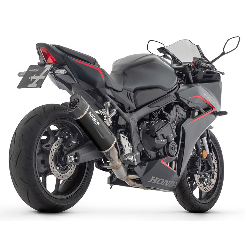 Escape Indy Race Evo aluminio Dark Honda CB 650R / CBR 650R 2024-2026