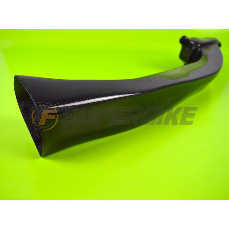 Tobera izquierda fibra de vidrio Ducati 848 / 1098 / 1198