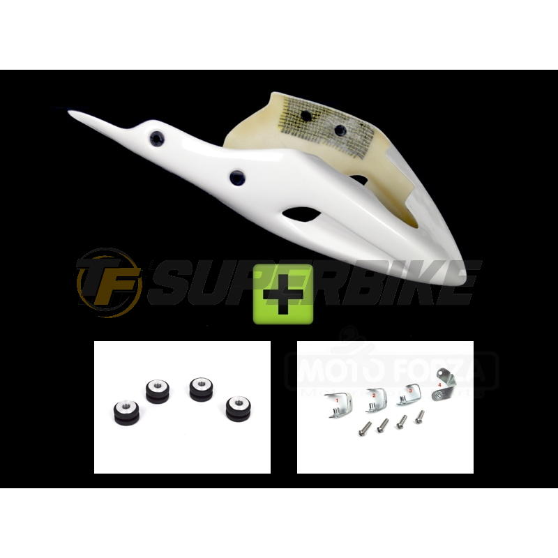 Quilla fibra de vidrio Suzuki SFV 650 Gladius 2009-2015 con kit de montaje