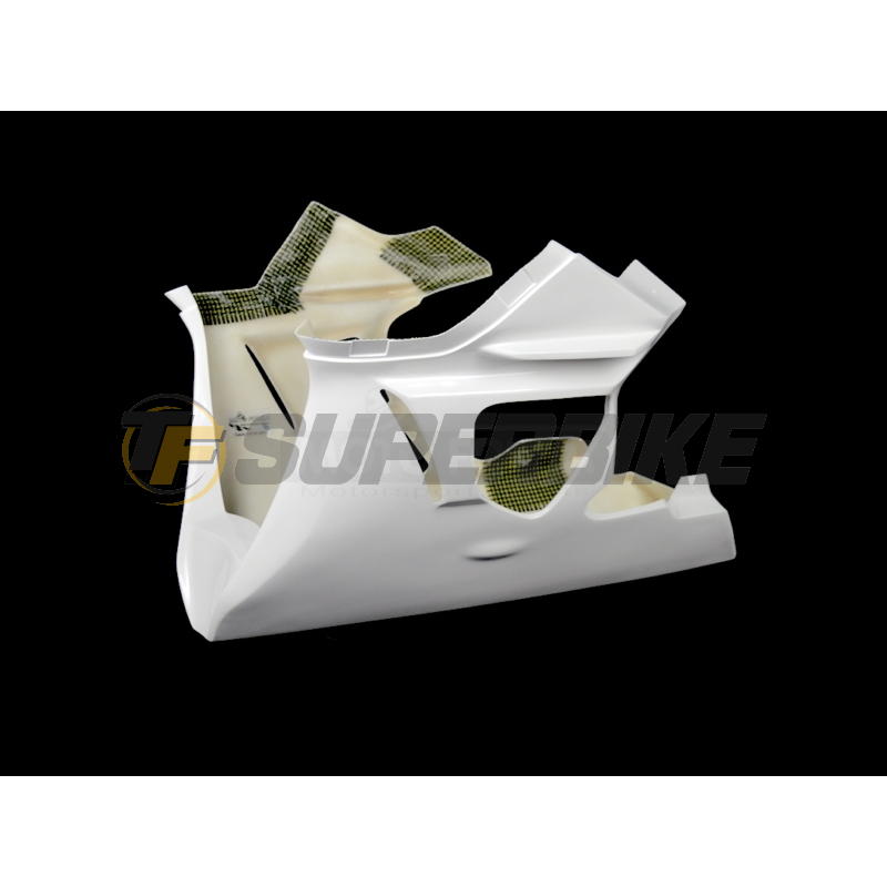 Carenado de fibra Yamaha R3 2019-2024 colín racing