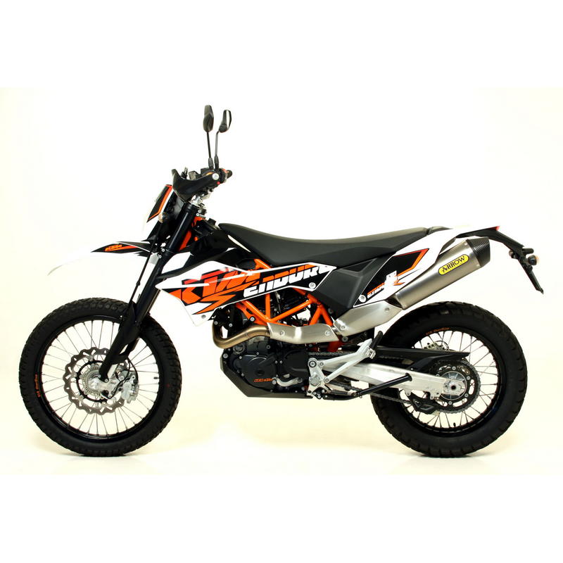 Escape Race-Tech aluminio fondo carbono KTM 690 SMC / Enduro R 2009-2016