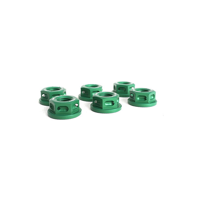 Tuerca ergal CNC para corona M8x1.25