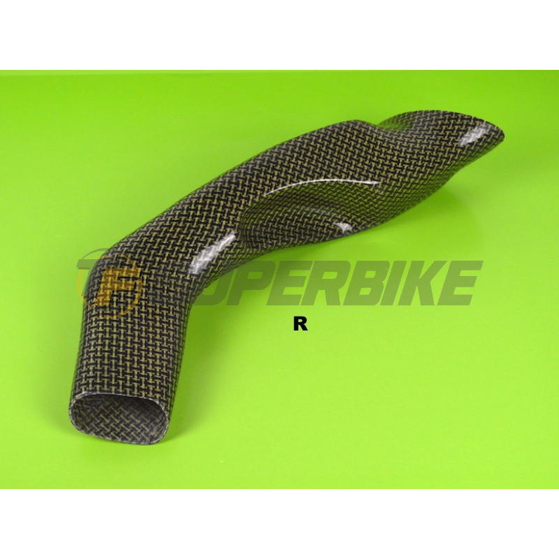 Tobera derecha fibra de vidrio Suzuki GSX-R 1000 2003-2004