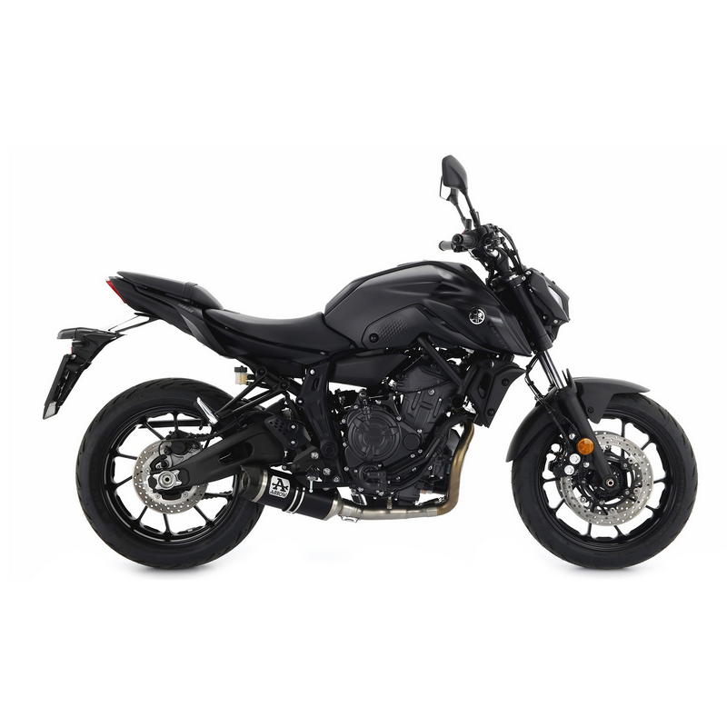 Colectores catalíticos homologados para escapes Thunder Yamaha MT-07 2021-2024