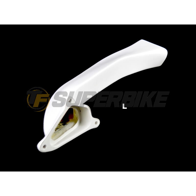 Tobera izquierda fibra de vidrio Ducati 848 / 1098 / 1198