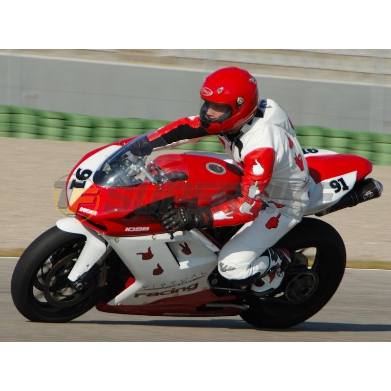 Carenado de fibra Ducati 848 / 1098 / 1198 colín racing