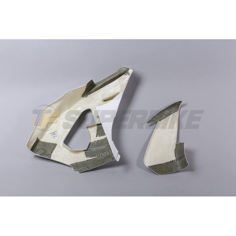 Lateral izquierdo con ala fibra de vidrio Honda CBR1000RR-R 2020-2023