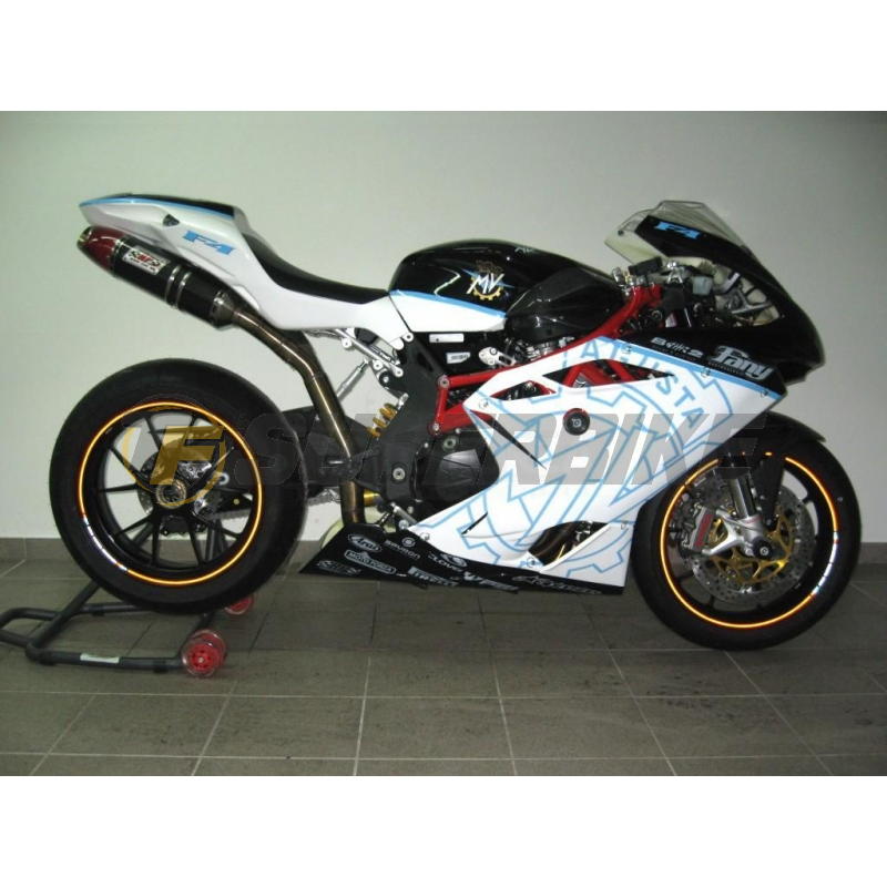 Guardabarros delantero fibra vidrio MV Agusta Brutale 920 / 990 / 1090 2013-2020