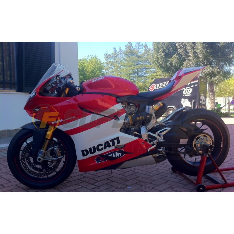 Guardabarros trasero fibra vidrio Ducati Panigale 1199