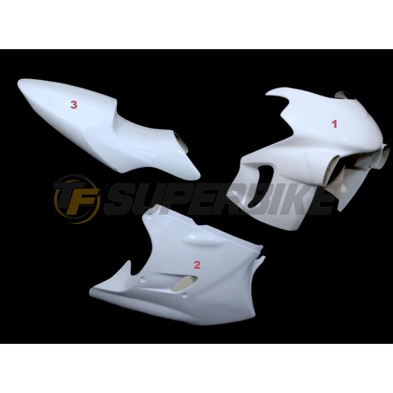 Carenado de fibra Honda CBR600F 1999-2000