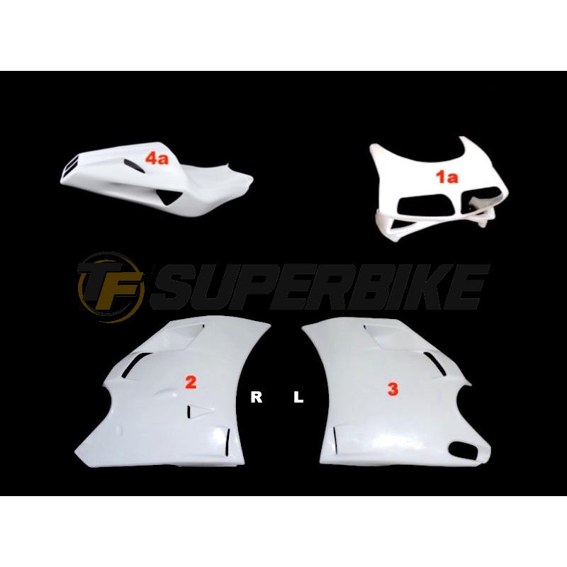 Carenado de fibra Street v1 Ducati 748 / 916 / 996 1995-2003