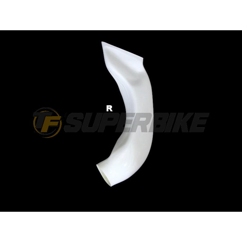 Tobera derecha fibra de vidrio Honda CBR600RR 2005-2006