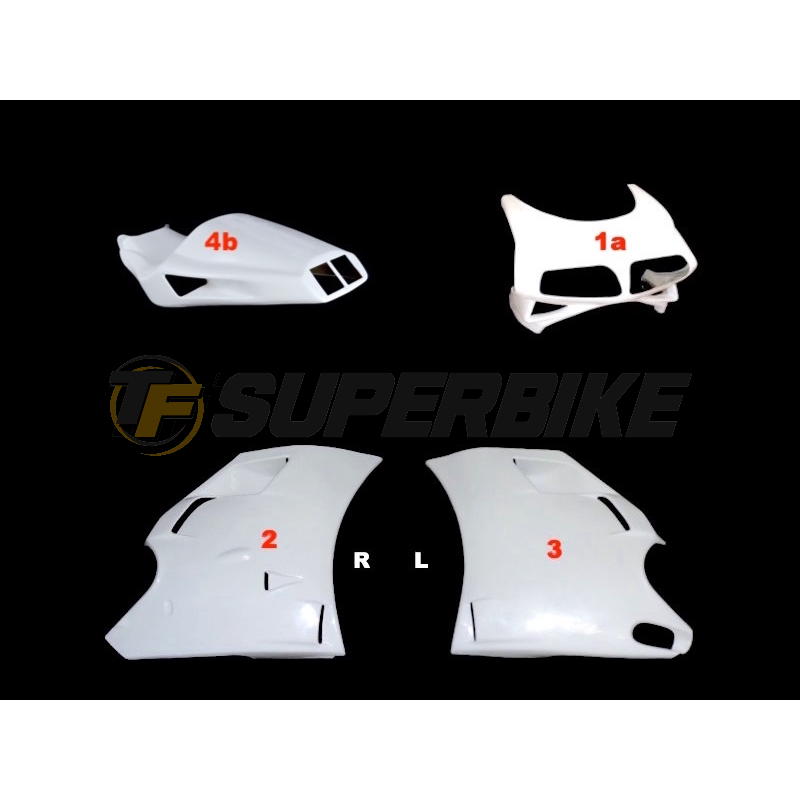 Carenado de fibra Street v2 Ducati 748 / 916 / 996 1995-2003