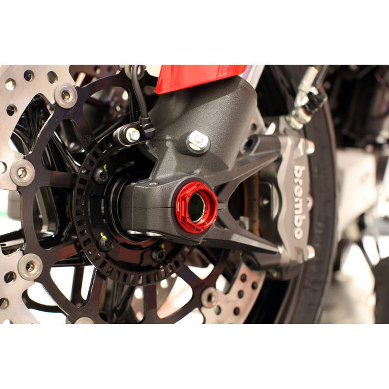Tuerca ergal Thunderbolt eje delantero Ducati (M25x1,25)