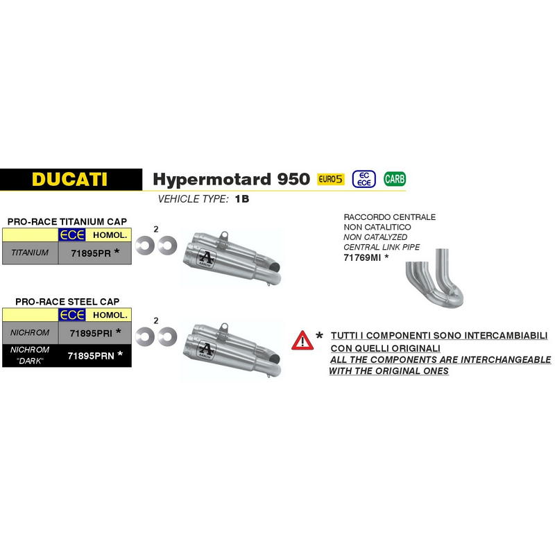 Conector central Ducati Hypermotard 950 / SP 2022-2024