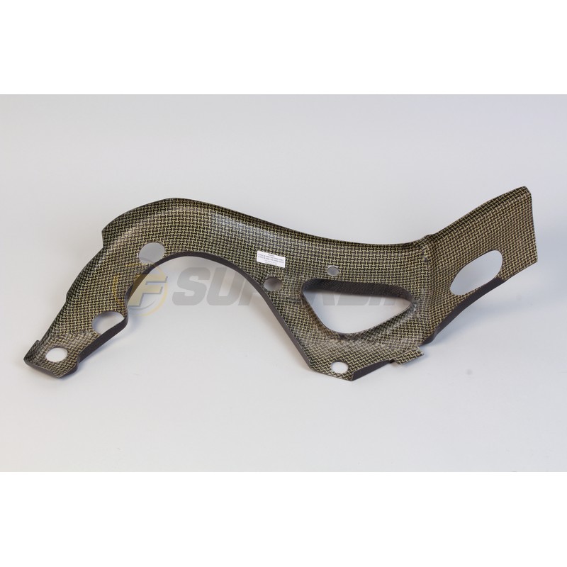 Protector chasis lado izquierdo Suzuki GSX-R 600/750 2006-2010 fibra de carbono