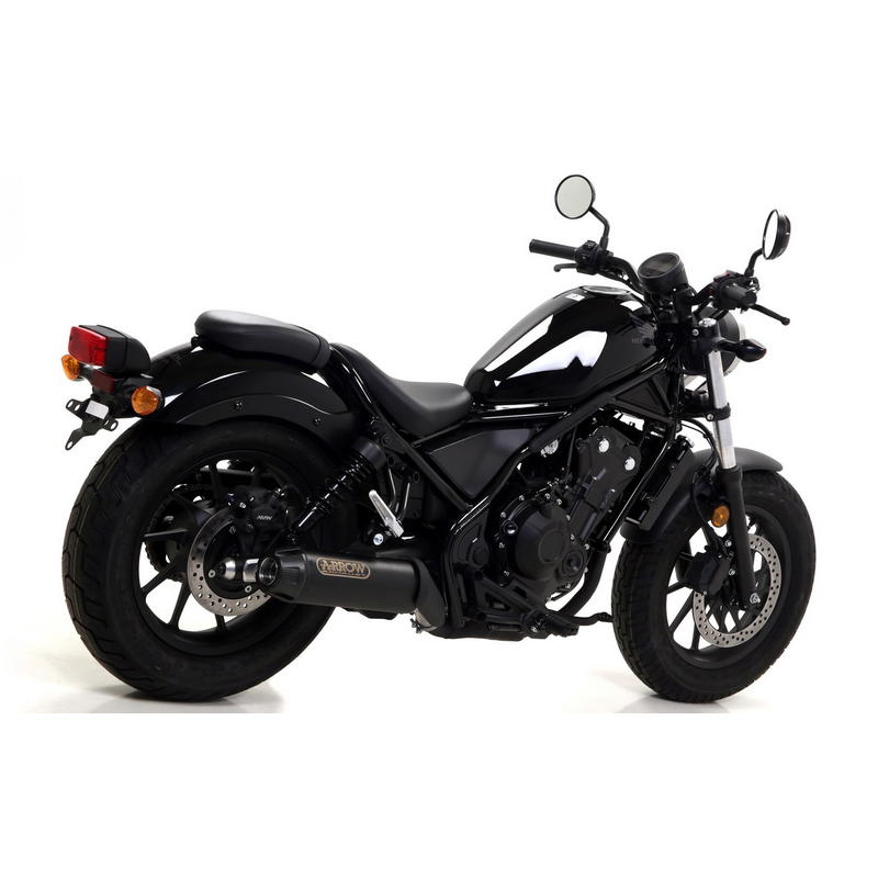 Escape Rebel fondo aluminio Dark Honda CMX 500 Rebel 2017-2024
