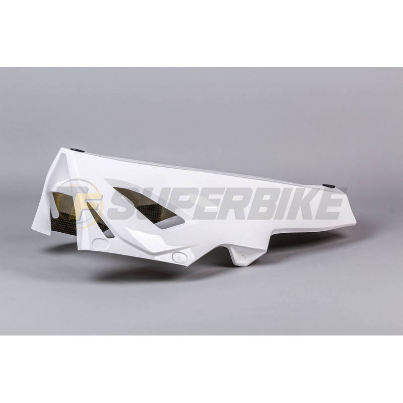 Quilla fibra de vidrio BMW S1000RR 2019-2025 para escape original