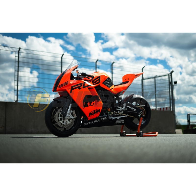 Guardabarros delantero fibra vidrio v2 KTM RC8 / RC8R