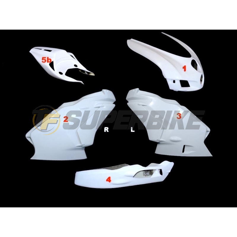 Carenado de fibra Street v2 Ducati 749 / 999 2003-2004