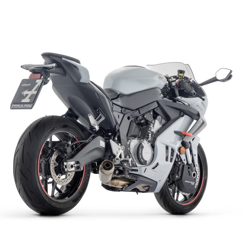 Sistema completo Racing con escape Pro-Race Nichrom CF Moto 675 SR-R 2025-