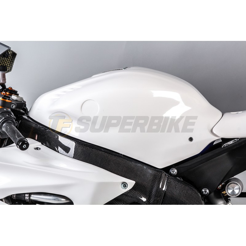 Cubre depósito completo Yamaha R6 2017-2025 fibra de vidrio