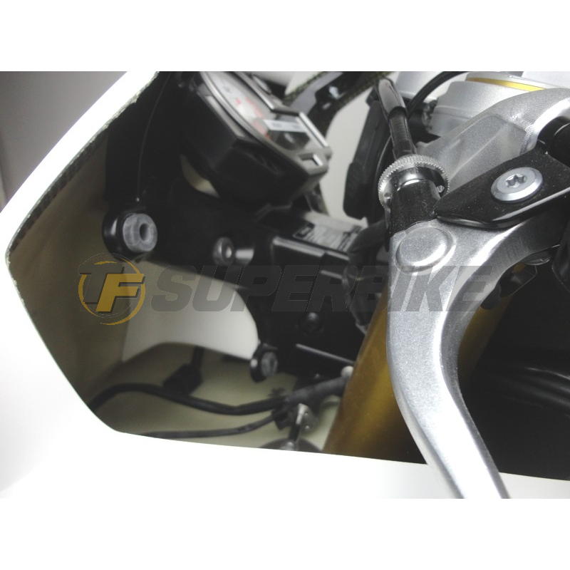 Ram air fibra de vidrio BMW S1000RR 2015-2018 para araña original o racing