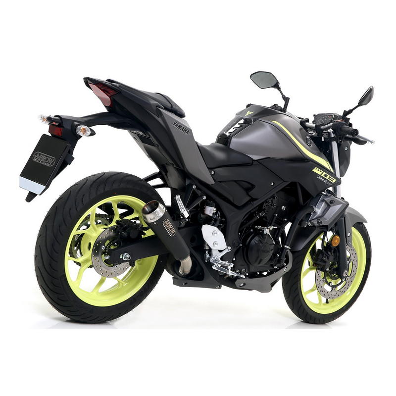 Escape Pro-Race Nichrom Dark Yamaha R3 / MT-03 / R25