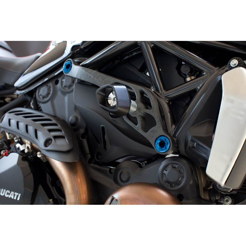 Protectores anti caída anti shock Street Defender Ducati Monster 821 / 1200 / R