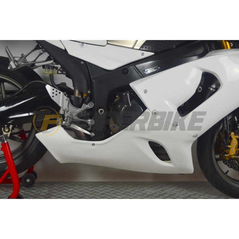 Carenado de fibra Kawasaki ZX-6R / RR / 636 / Ninja 2005-2006 colín racing