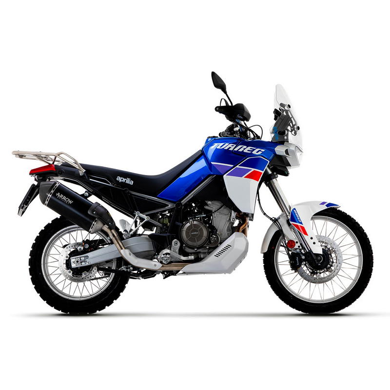 Escape Sonora titanio Dark homologado Aprilia Tuareg 660 2022-2023