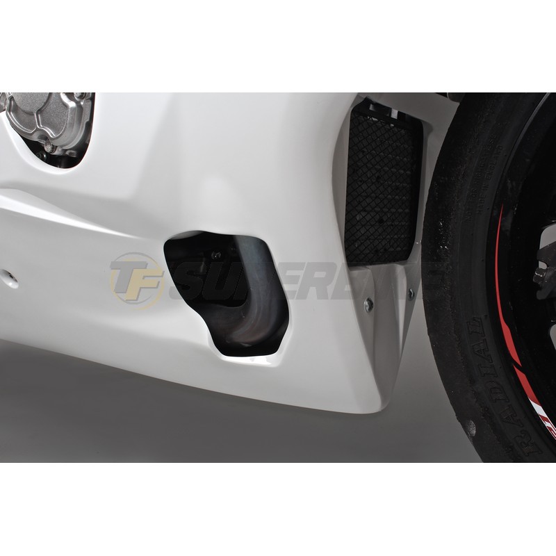 Quilla fibra de vidrio escape racing Yamaha R1 2015-2019