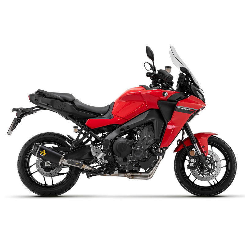 Escape Works Nichrom Dark fondo carbono Yamaha Tracer 9 / GT 2021-2024