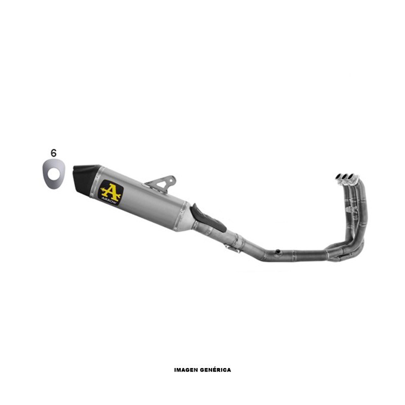 Sistema completo Competition para Triumph Daytona 660 2024-