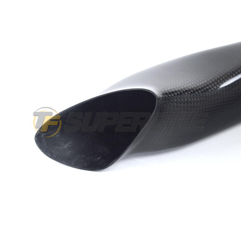 Tobera derecha fibra de vidrio Suzuki GSX-R 1000 2005-2006